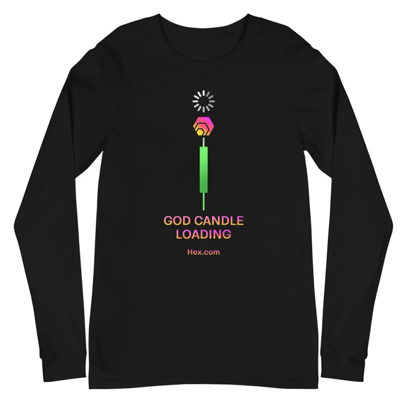 HEX GOD CANDLE Unisex Long Sleeve Shirt