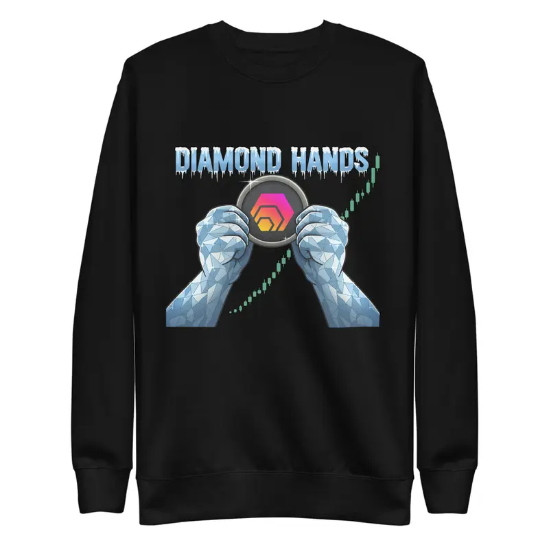 HEX Diamond Hands Unisex Sweatshirt