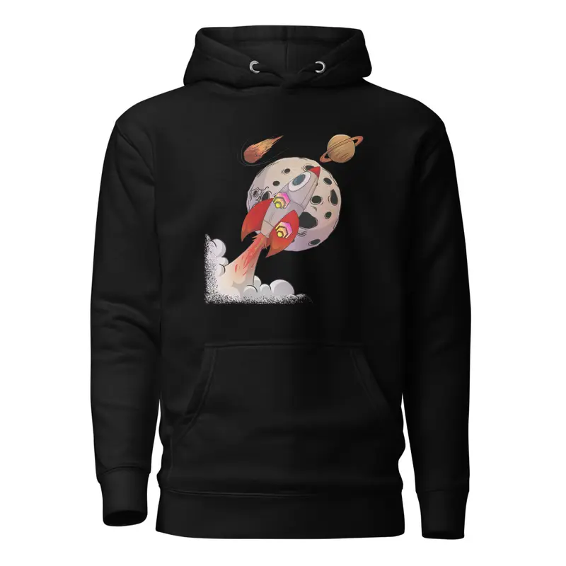 HEX To The Moon Unisex Hoodie