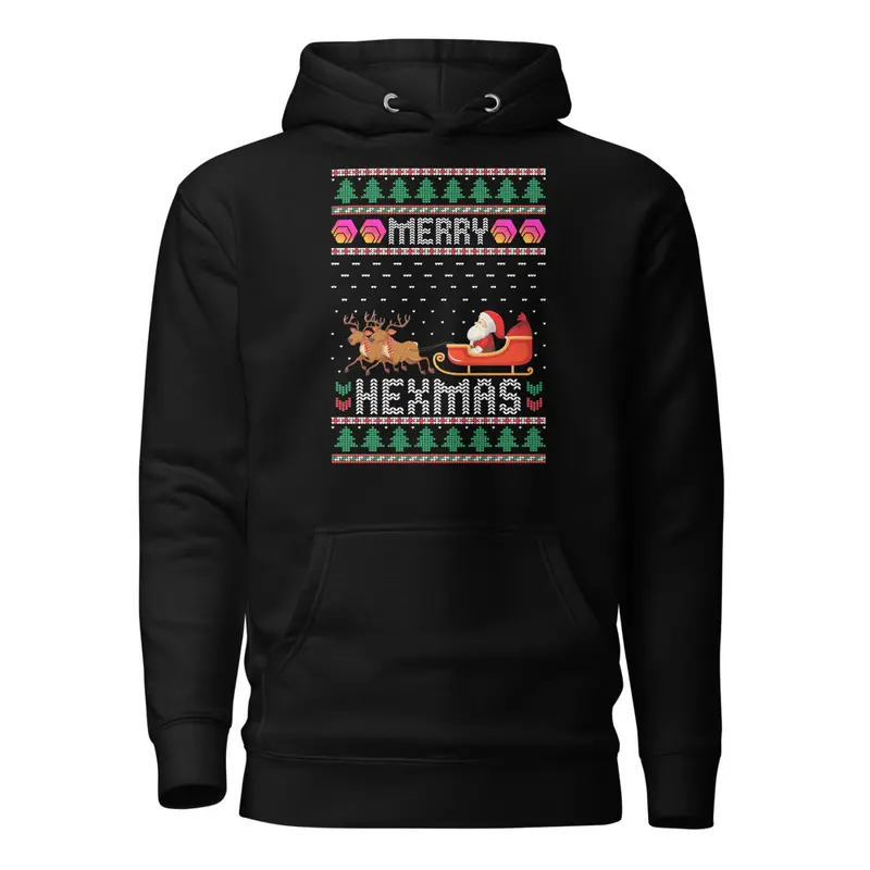 Merry HEXmas Unisex Hoodie