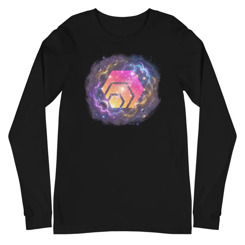 HEX Cosmic Nebula Unisex Long Sleeve Shirt