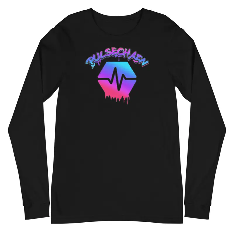 PulseChain Drip Unisex Long Sleeve Shirt